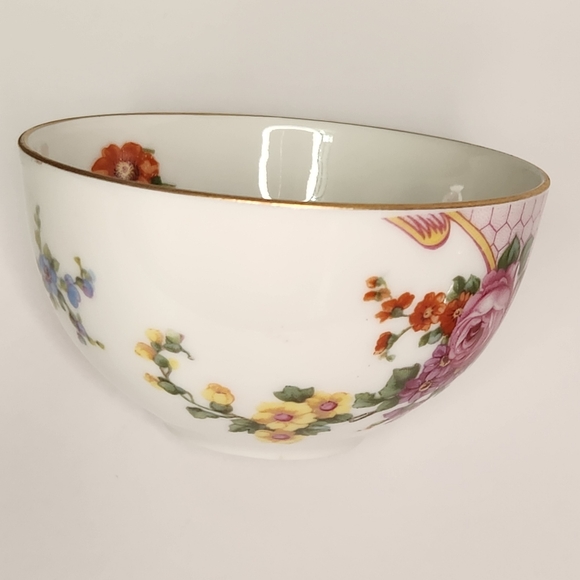 Early 20th Century Epiag Czechoslovakia Fine China Floral/Gold Trim Teacup - Picture 5 of 12